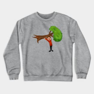 Save A Tree - Boy Edition Crewneck Sweatshirt